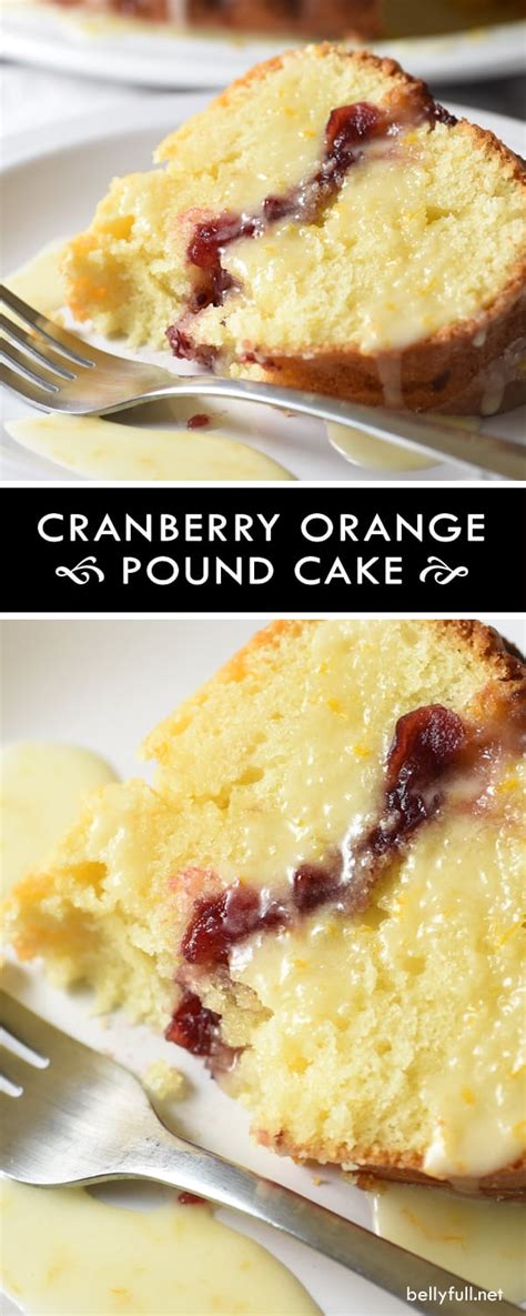 Cranberry Orange Pound Cake