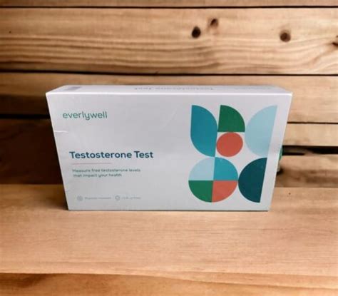 Everlywell Testosterone Level Test Home Kit Exp 08 2024 New F1