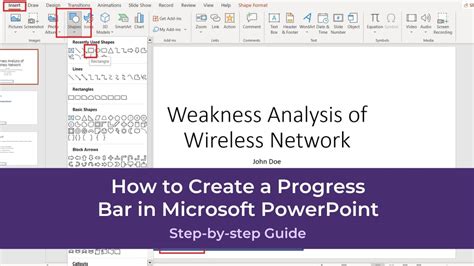 How To Create A Progress Bar In Microsoft Powerpoint