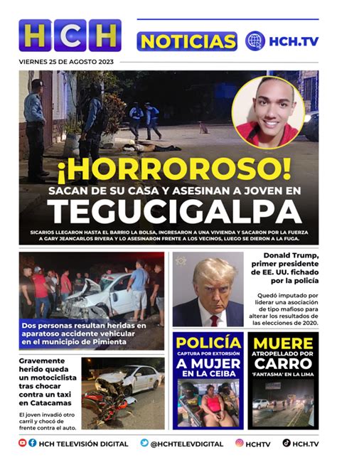 Portada Hch De Agosto De Hch Tv