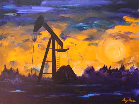 Oil And Gas Art Paintings Art Gallery Of Greg Evans