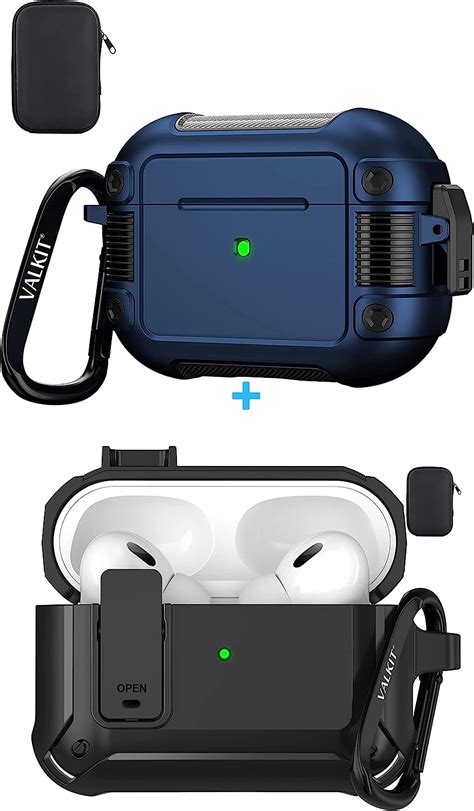 Valkit Compatible Airpods Pro 2 Case Cover With Lock Valkit Compatible Airpods Pro