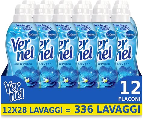 Vernel Blu Oxygen Ammorbidente Lavatrice Concentrato Intensa