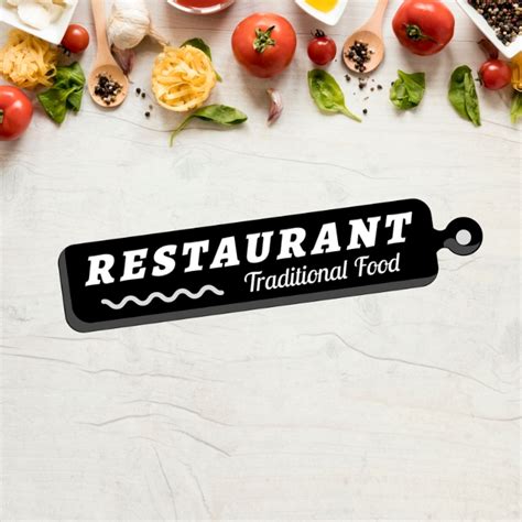 Traditional Food Logo Template Postermywall