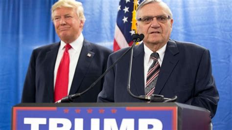 Trump Pardons Controversial Sheriff Joe Arpaio Convicted Of Criminal