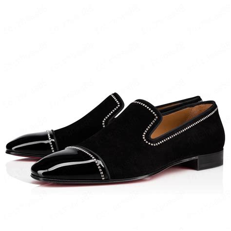 2021 Mens Dress Shoes Red Bottoms Casual Shoes Matt Patent Leather