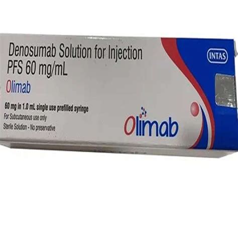 Olimab Mg Injection Denosumab Mg Packaging Type Prefilled