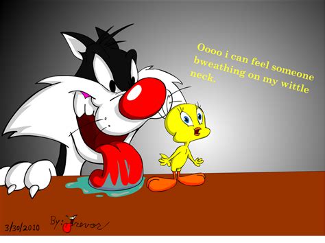 Sylvester and Tweety by Rovertarthead on DeviantArt