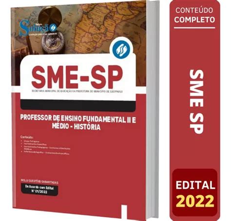 Apostila Professor De Ensino Fundamental Sme Sp Hist Ria Mercadolivre