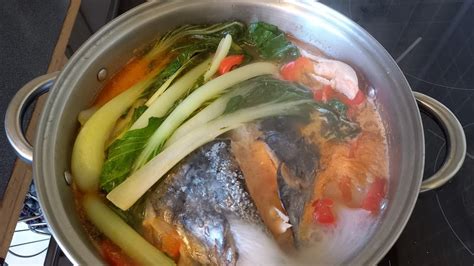 SINIGANG NA ULO NG SALMON SA MISO AldoTv19 YouTube