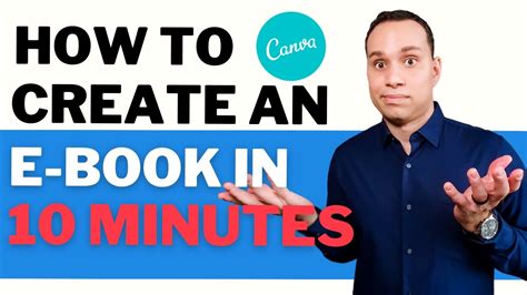 Create An Ebook Pdf With Canva Step By Step Tutorial Youtube