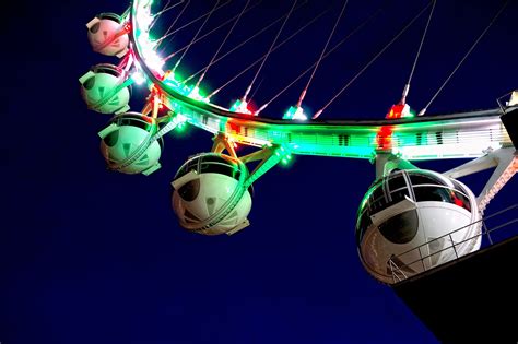 The Linqs High Roller Observation Wheel Enhances The Iconic Las Vegas