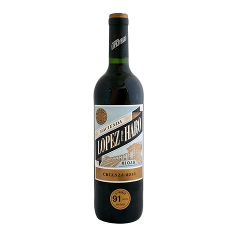 Vino Tinto Lopez De Haro Crianza Ml A Precio De Socio Sams Club