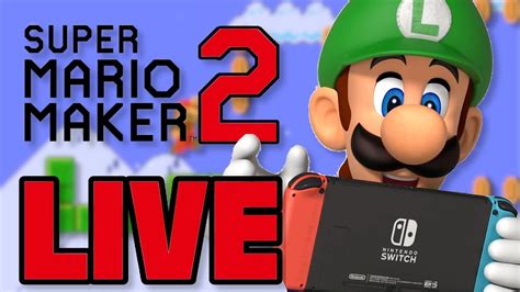 Live Super Mario Maker Viewer Levels Multiplayer Youtube