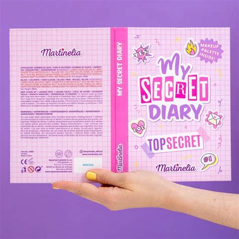 Trusa Machiaj Super Girl Wallet My Secret Diary Martinelia