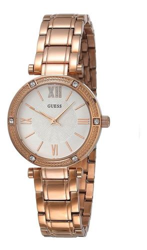 Reloj Guess Dama W0767l3 Oro Rosa Meses Sin Intereses