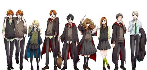 Harry Potter: 23 Characters Redesigned As Anime Characters