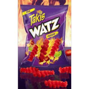 Amazon.com: Takis Watz Fuego - Cheese Flavored Puffs, 2.82 Ounces