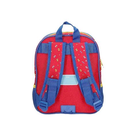 Mochila Pré Escolar Adapt 28cm Patrulha Pata FOREVER FUN Vermelha