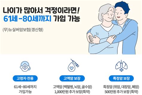 라이나생명 고령자전용 암보험 저렴하게 가입방법 실검뉴스