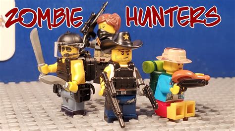 Lego Zombie Hunters Custom Minifigures Youtube