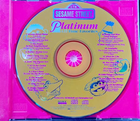 Platinum All Time Favorites By Sesame Street Original Mint Cd