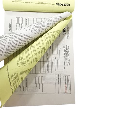 Make Your Own Customized Parts A Ncr Carbonless Paper Invoice Bill