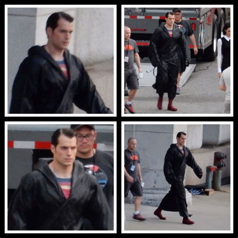 At Long Last We Have A Henry Cavill Sighting In Costume On Set Of