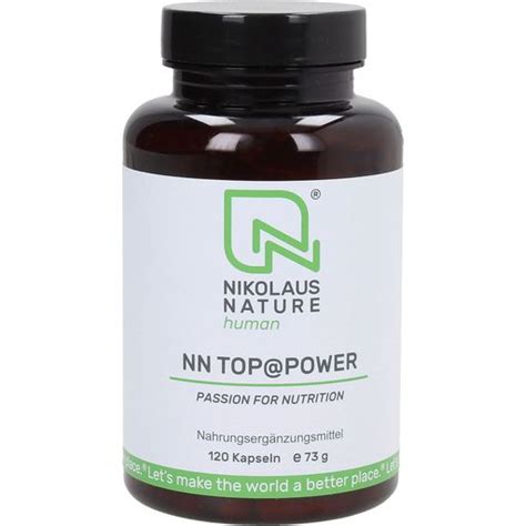 NN Top Power 120 Capsules Nikolaus Nature VitalAbo Online Shop