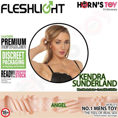 Fleshlight Girls Kendra Sunderland Angel Vagina Masturbator Male Sex