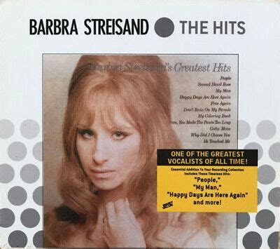 Cd Barbra Streisand Barbra Streisands Greatest Hits Slipcase Sealed Ebay