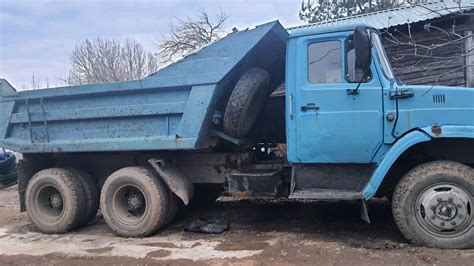 Купить б/у ЗИЛ 4514 дизель механика в Угличе: синий самосвал 1993 года ...