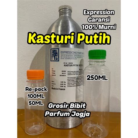 Jual Bibit Parfum Murni Kasturi Putih By Expressions Shopee Indonesia