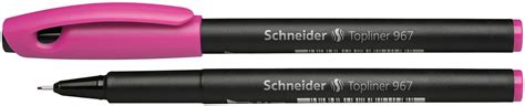 Schneider Topliner Fineliner Pens Mm Pink Pk Amazon In