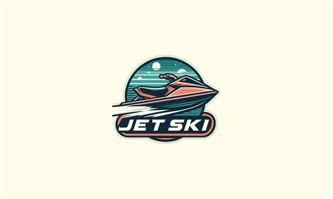 Jetski Vector Illustration Logo Design 35906040 Vector Art At Vecteezy