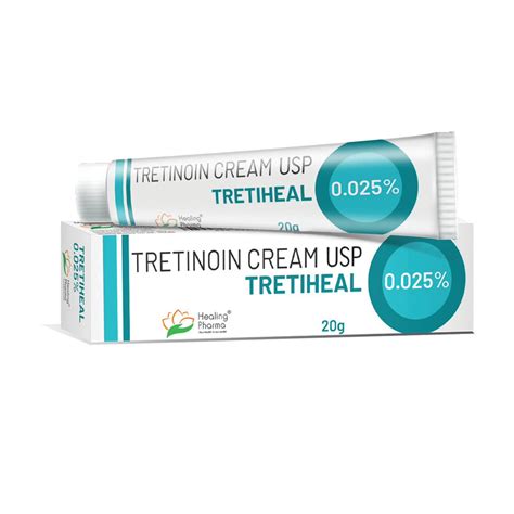 Tretinoin Cream Usp Tretiheal 0025 20g In Dubai