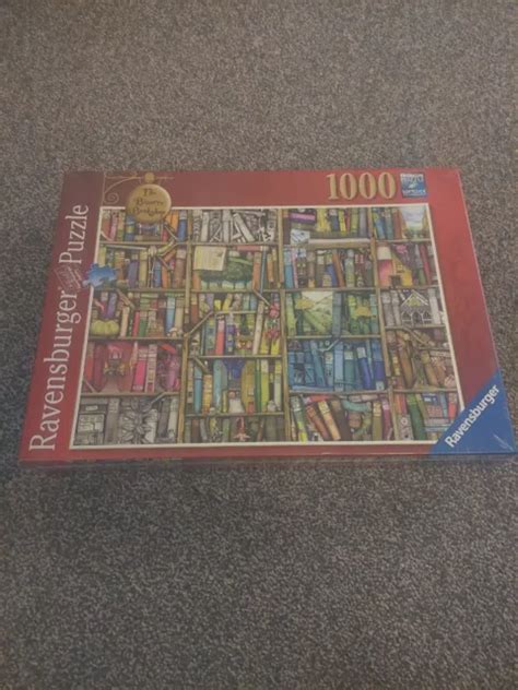 RAVENSBURGER 1000 PIECE Jigsaw Puzzle THE BIZARRE BOOKSHOP COLIN