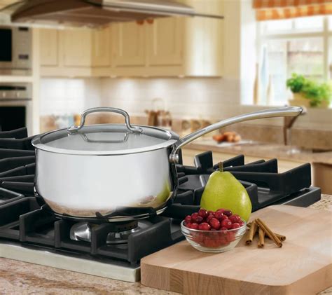 Cuisinart 3 Qt. Saucepan with Cover - QVC.com