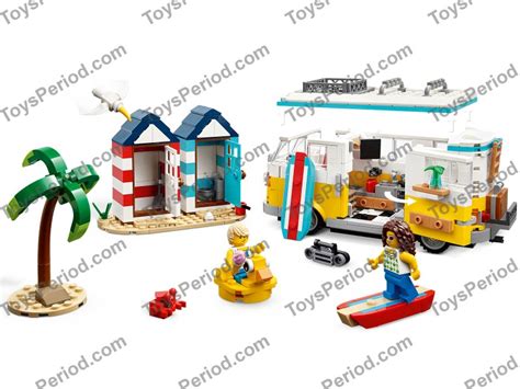 LEGO 31138 Beach Camper Van Set Parts List