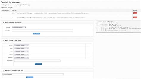 Control Web Panel Cwp Cron Jobs Inmotion Hosting