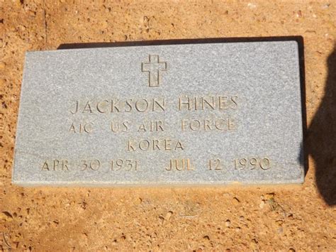 Jackson Hines Find A Grave Reminne