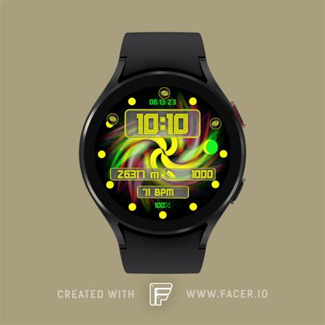 Katarina Spiralo Animated Spiral Hybrid Watch Face For Apple Watch Samsung Gear S3