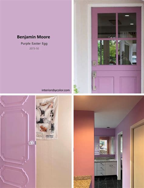 Benjamin Moore Purple Easter Egg Interiors By Color In 2023