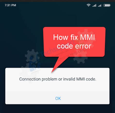 How To Fix Connection Problem Or Invalid MMI Code On Android Fixed