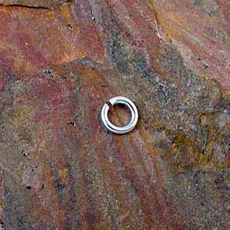 8mm Sterling Silver Jump Rings 1 0mm Wire Pack Of 25 Transglobal