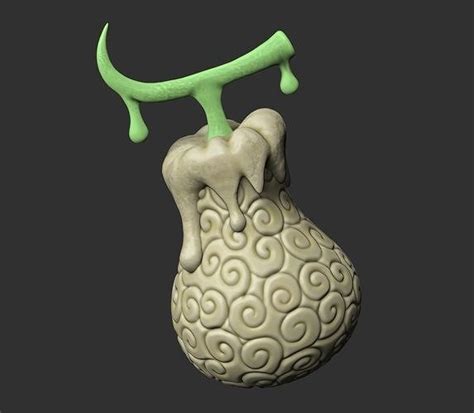 DORU DORU NO MI ONE PIECE DEVIL FRUIT 3D Model 3D Printable CGTrader