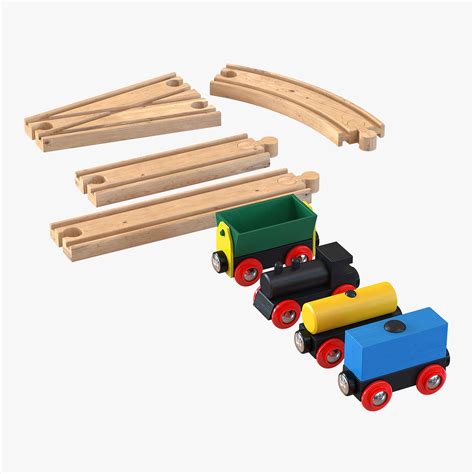 Wooden Toy Trains Tracks