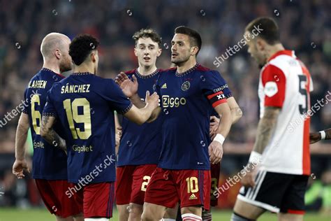 Rotterdam Lr Davy Klaassen Ajax Jorge Editorial Stock Photo Stock