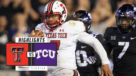 Texas Tech Vs TCU Football Highlights 2018 Stadium YouTube