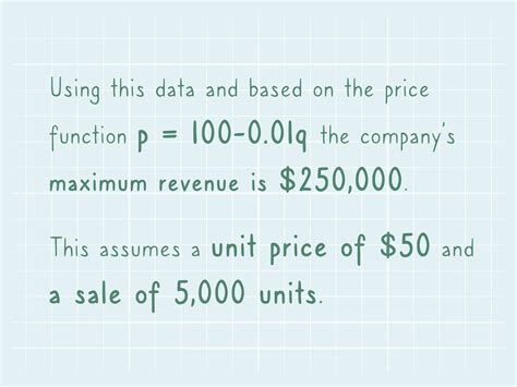 How To Calculate Maximum Revenue With Pictures Wikihow